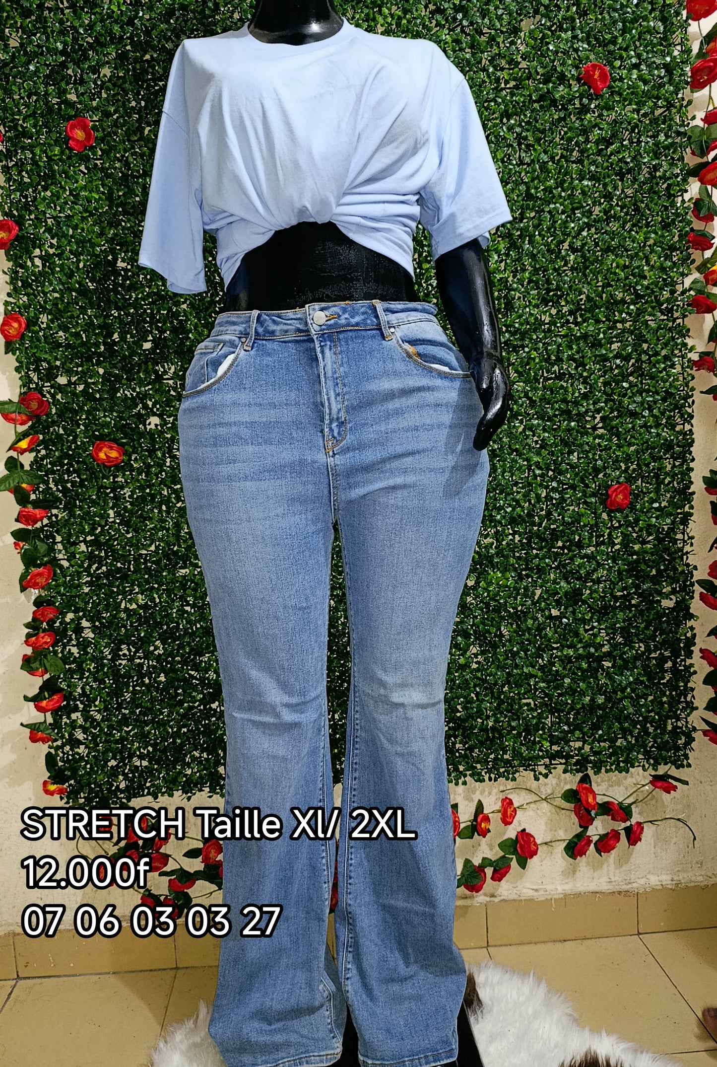 Jeans grande taille uniquement