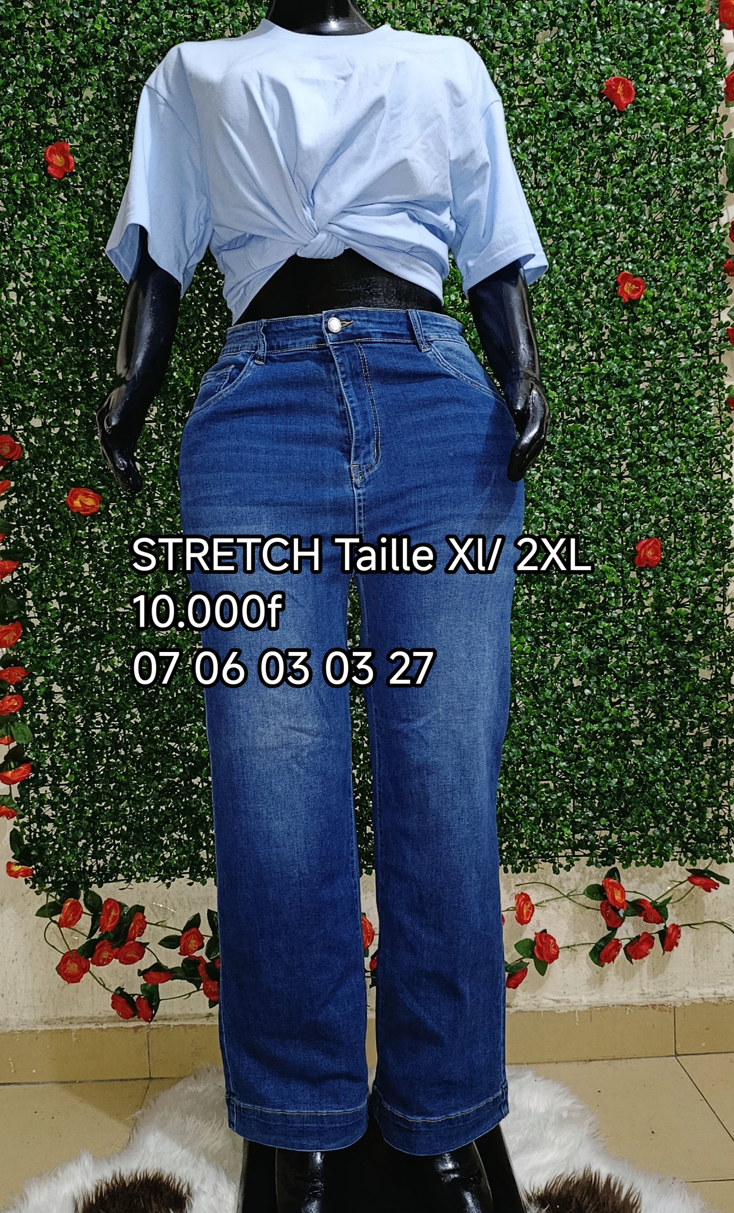 Jeans grande taille uniquement