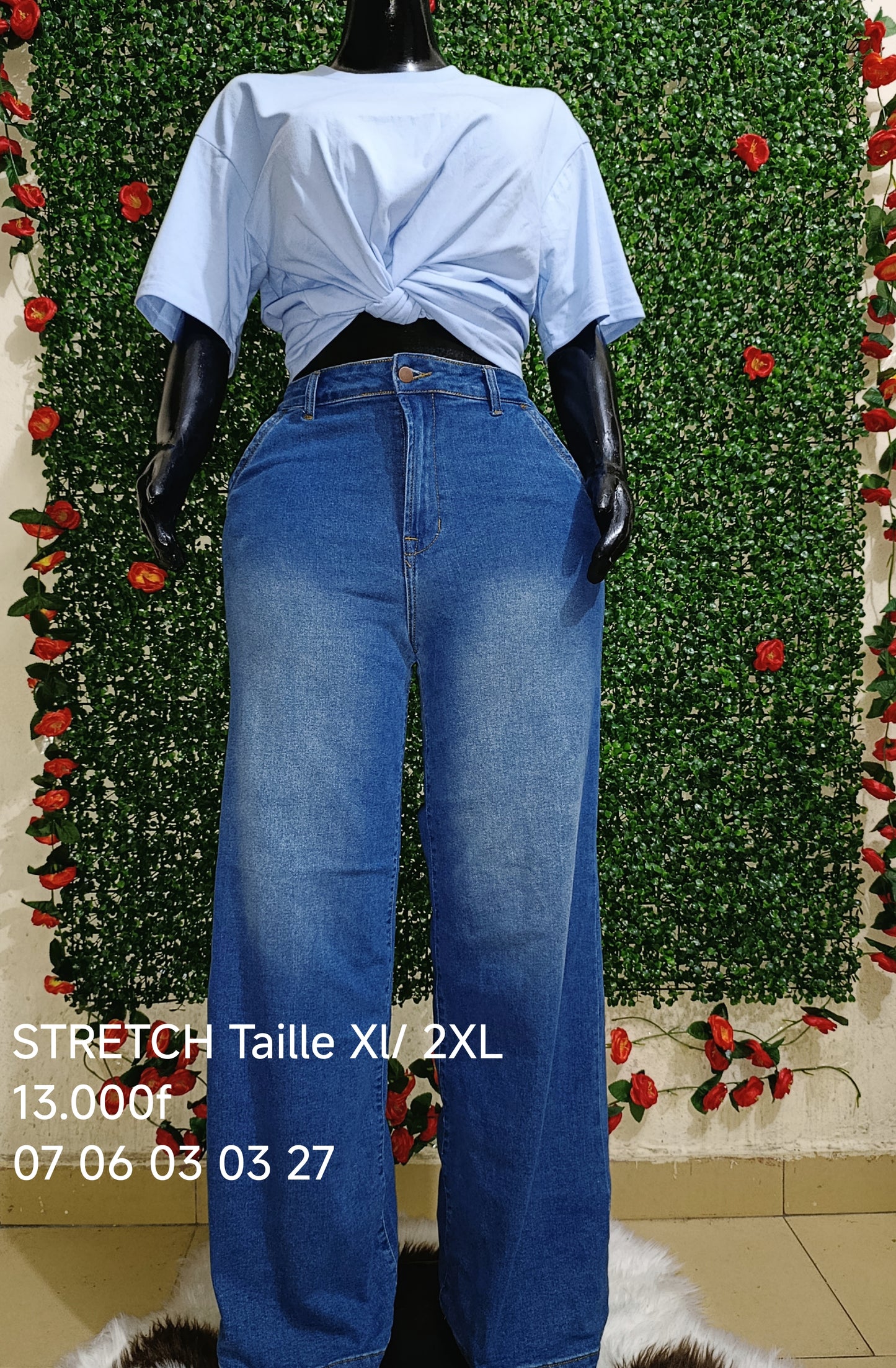 Jeans grande taille uniquement