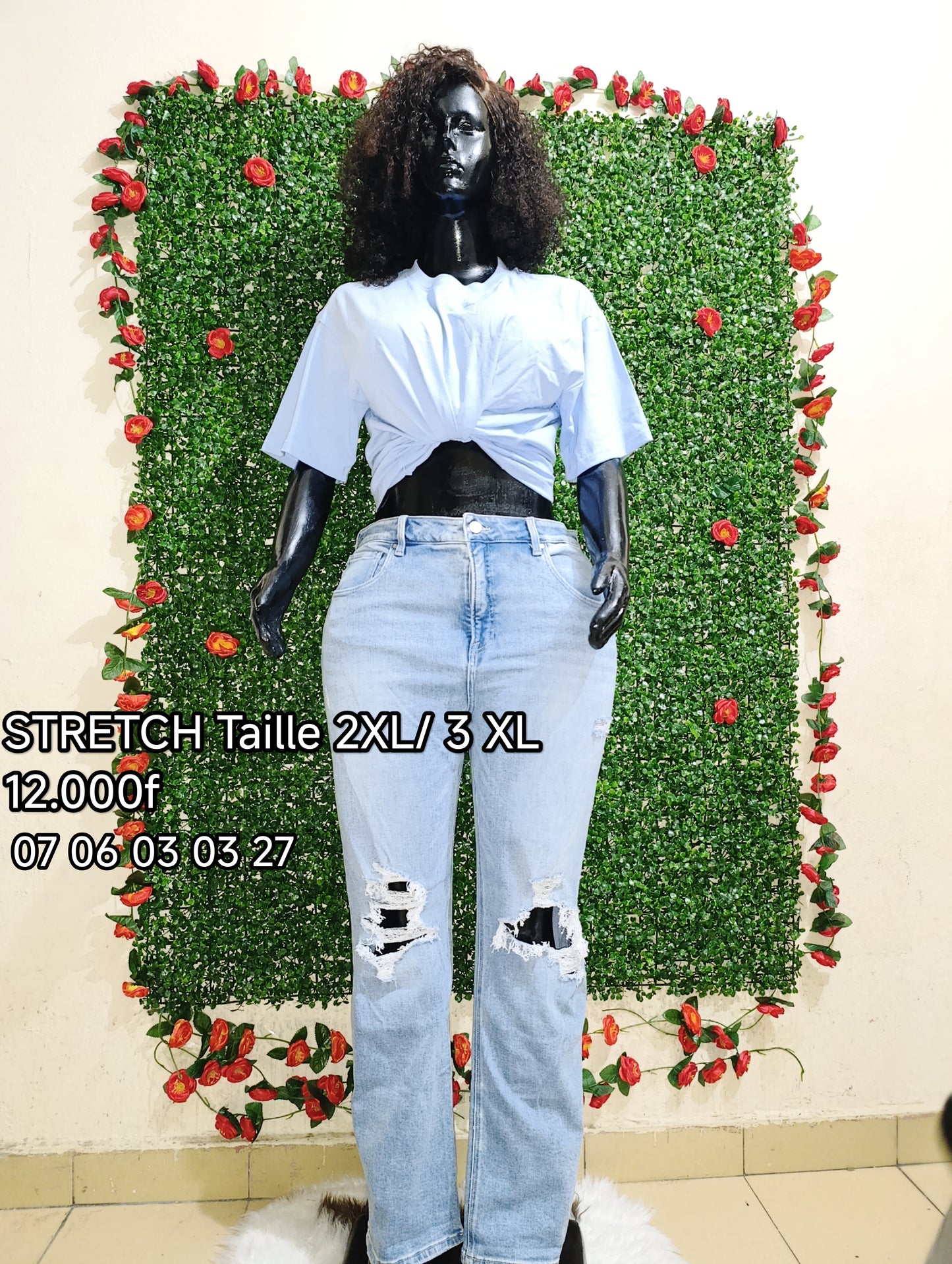 Jeans grande taille uniquement