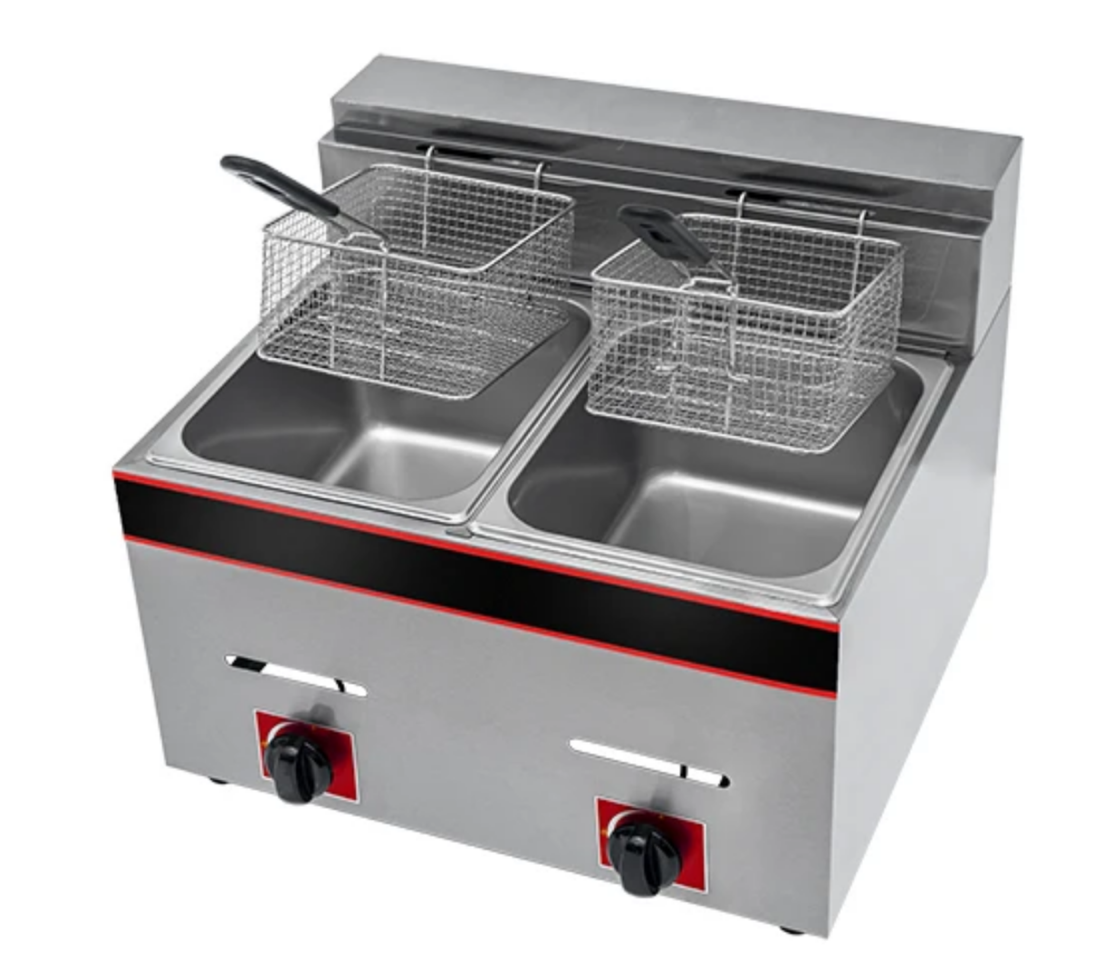 Friteuse à gaz professionnelle