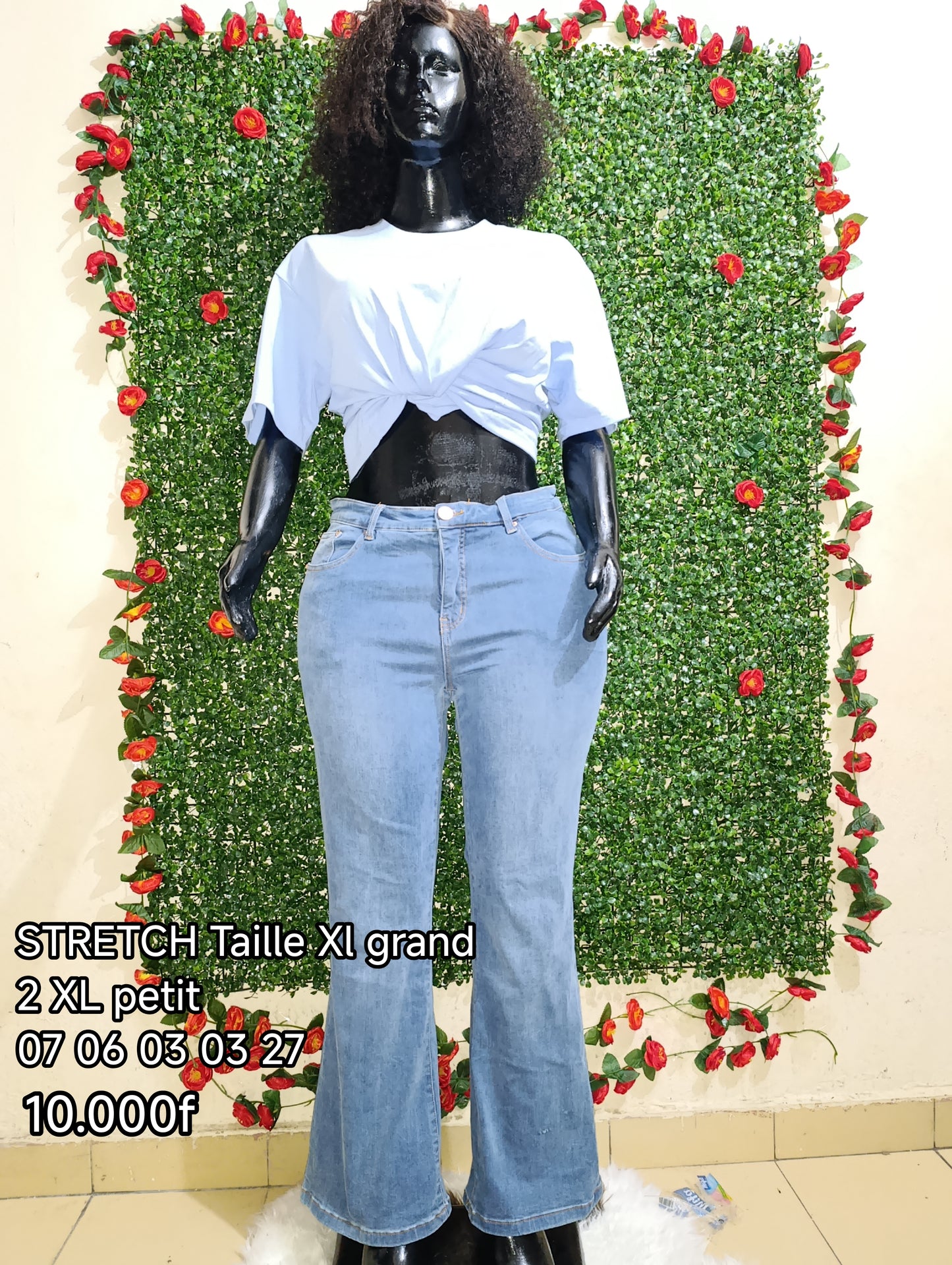 Jeans grande taille uniquement