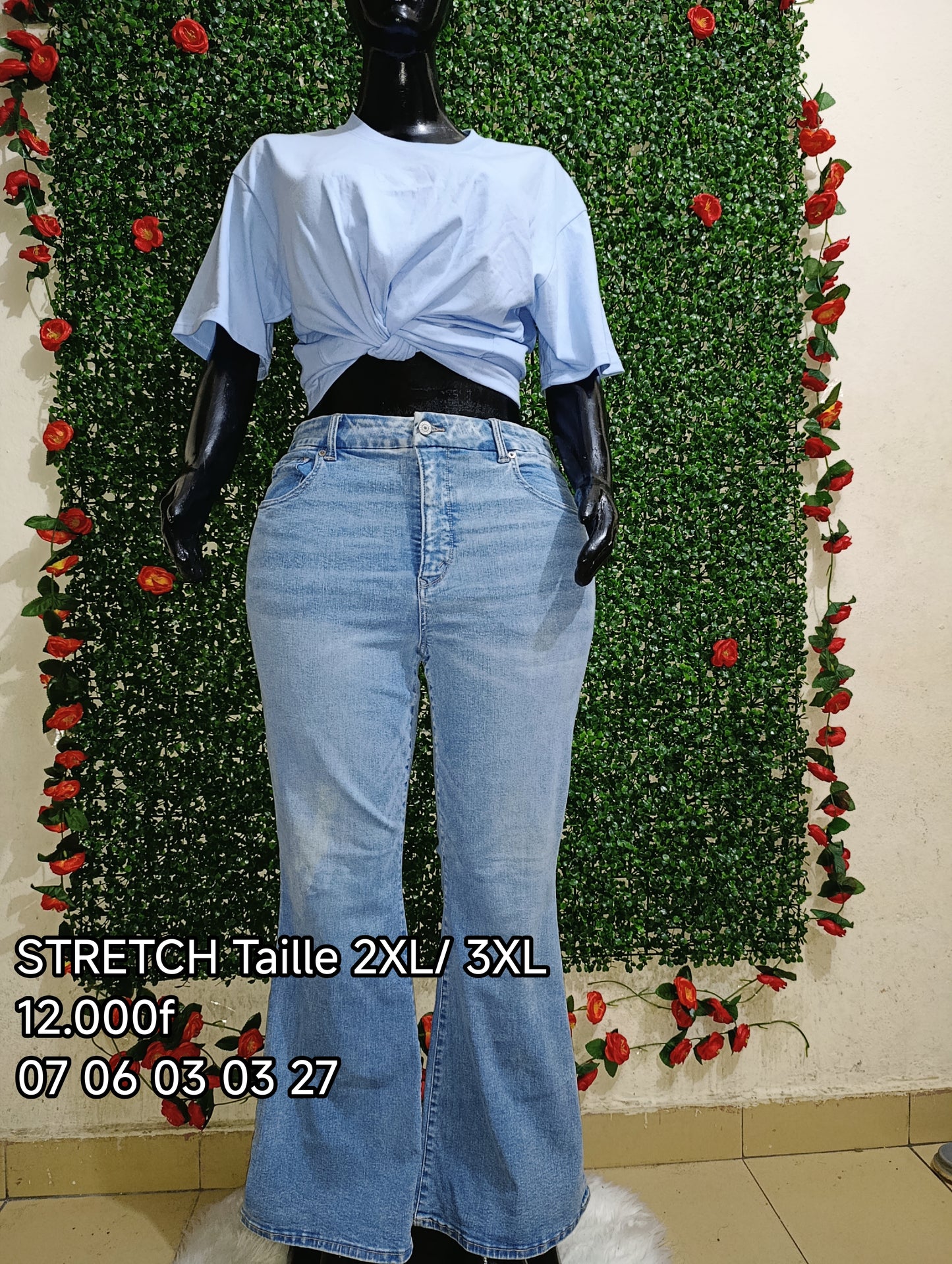Jeans grande taille uniquement
