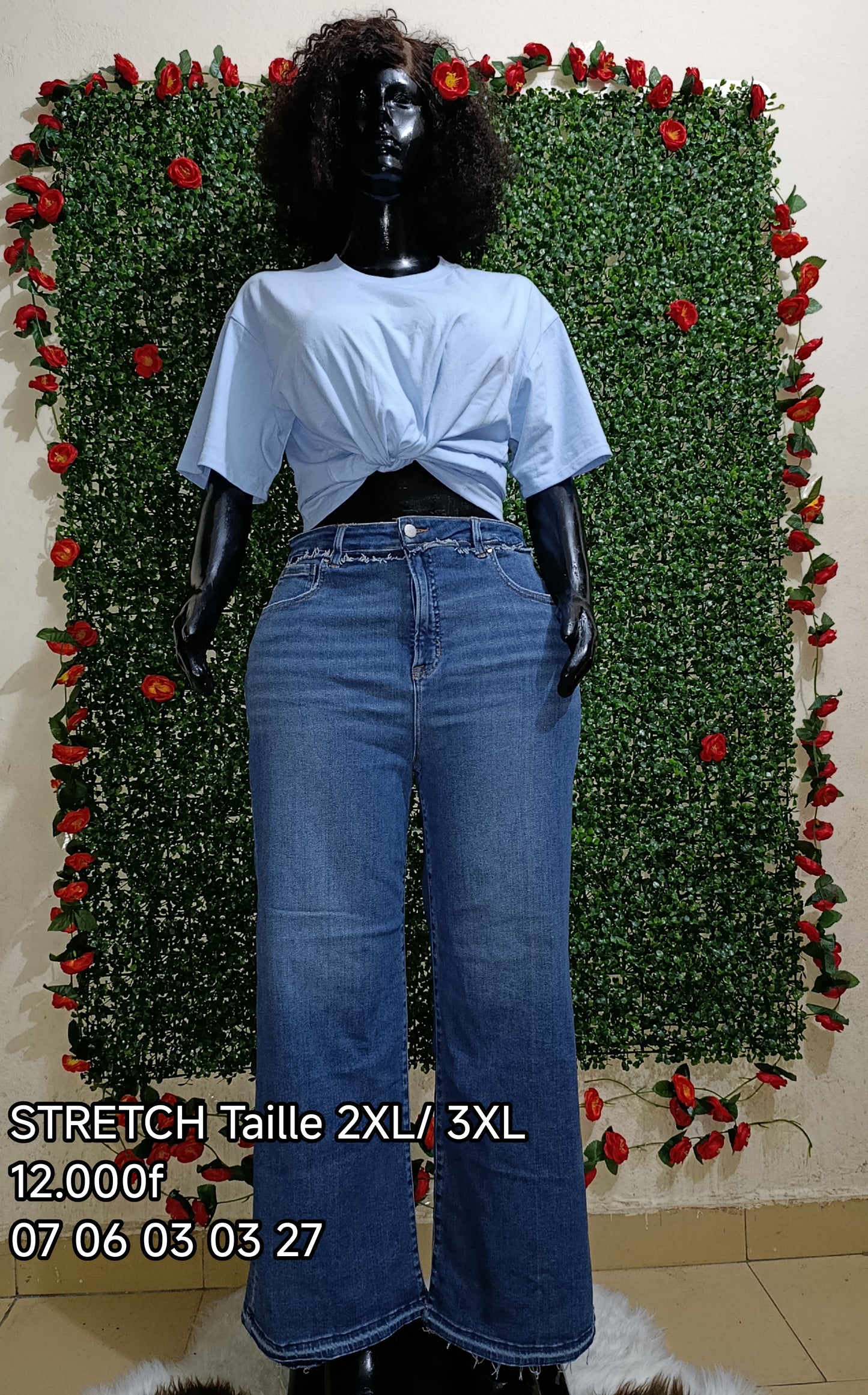 Jeans grande taille uniquement