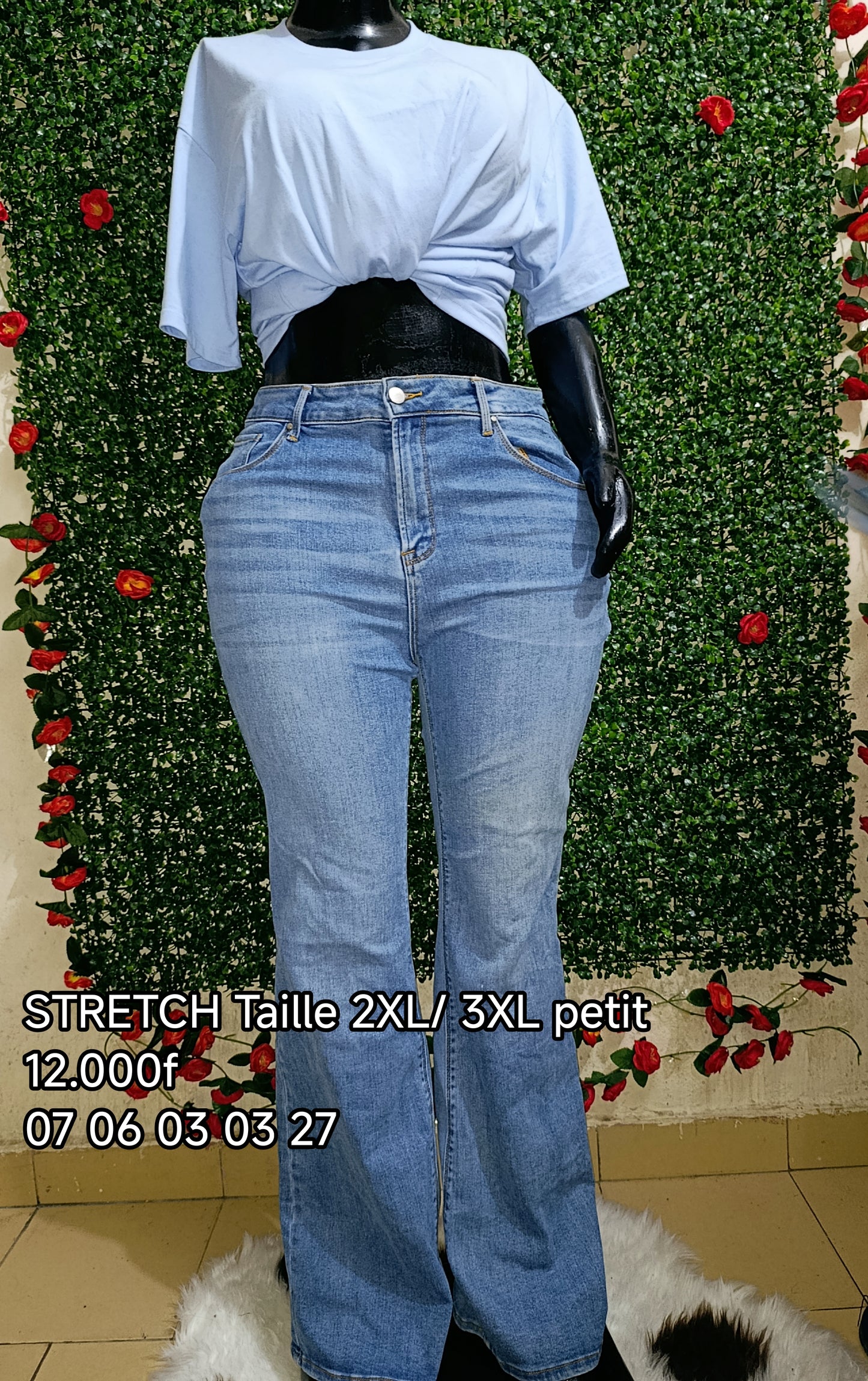 Jeans grande taille uniquement