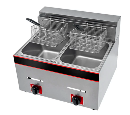 Friteuse à gaz professionnelle